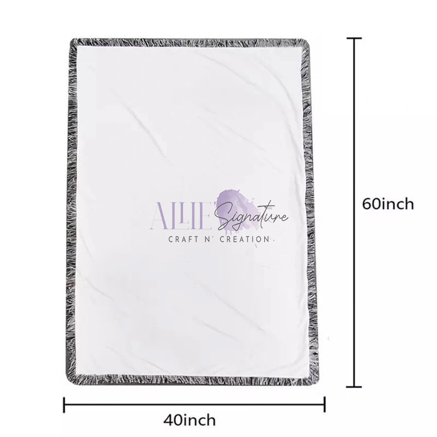 20 Panel Sublimation Blank Throw Blanket with FRINGE 40x60 inches– Just  Vinyl and Crafts