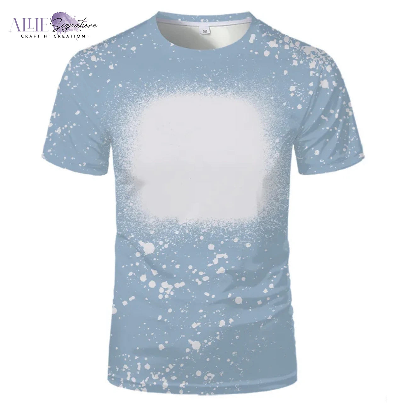 Faux Bleached Shirts Sublimation Ready