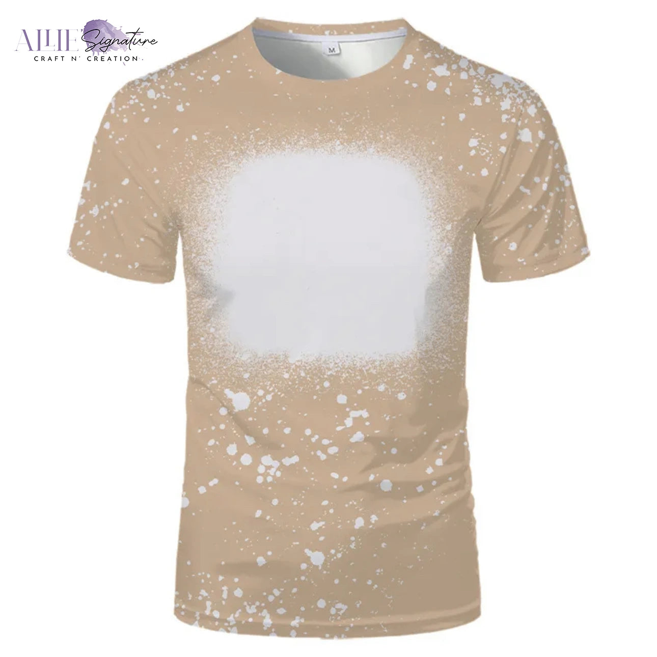 Faux Bleached Shirts Sublimation Ready