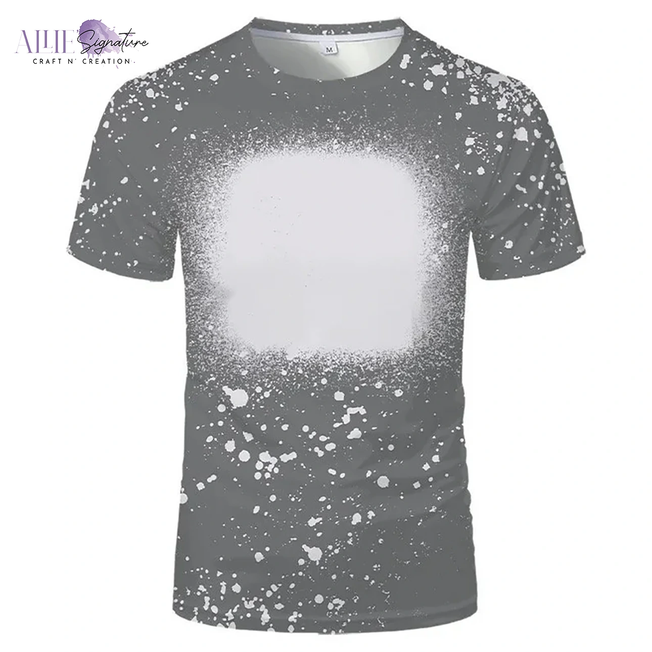Faux Bleached Shirts Sublimation Ready