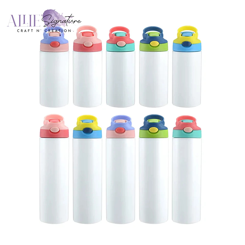 Sublimation Sippy Cup Double Wall Water Bottle