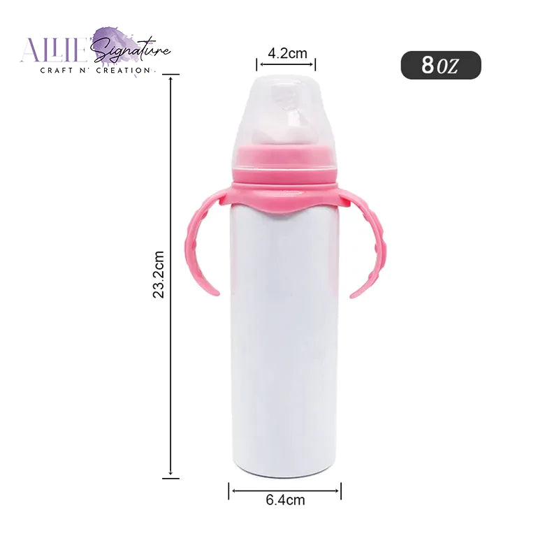Stainless Steel Baby Bottle for Sublimation - 8oz
