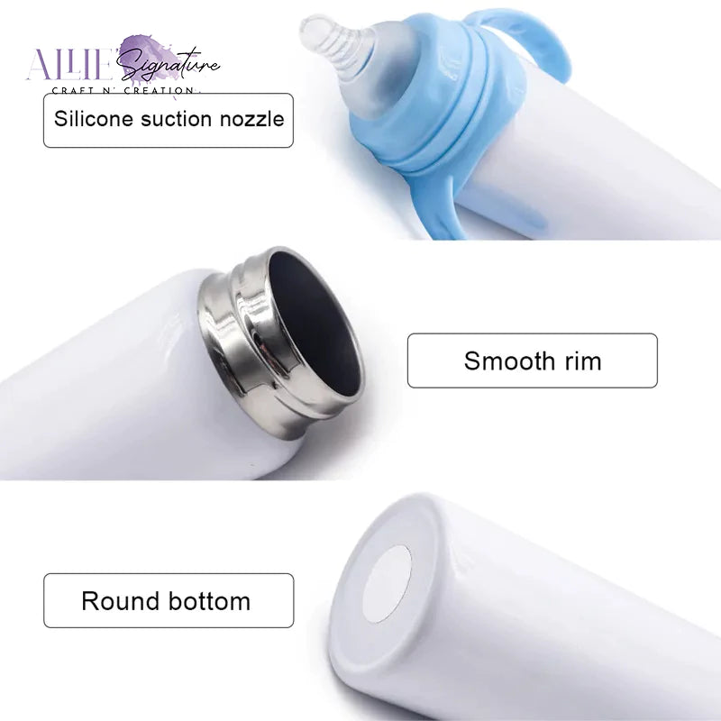 Stainless Steel Baby Bottle for Sublimation - 8oz
