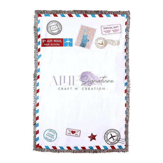 Customizable Mail Post Sublimation Blanket - 40" x 60"