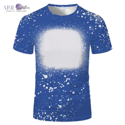 Faux Bleached Shirts Sublimation Ready