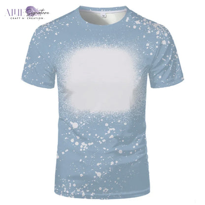Faux Bleached Shirts Sublimation Ready