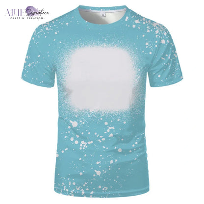 Faux Bleached Shirts Sublimation Ready