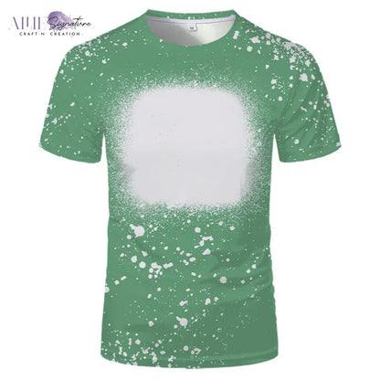 Faux Bleached Shirts Sublimation Ready