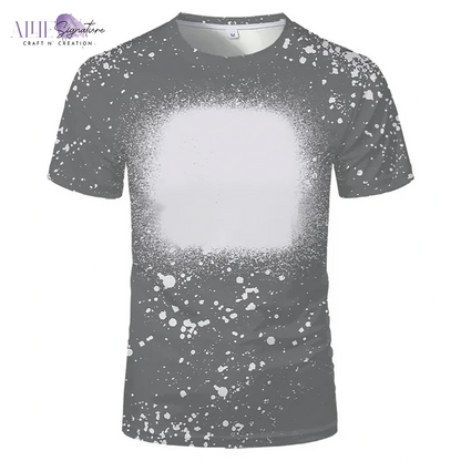 Faux Bleached Shirts Sublimation Ready