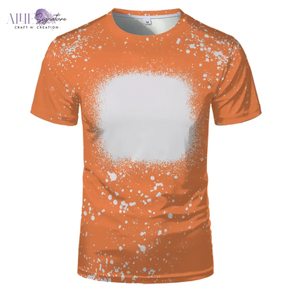 Faux Bleached Shirts Sublimation Ready