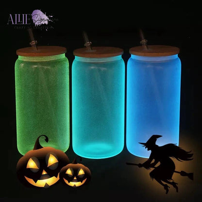 Sublimation Glow in The Dark Glass