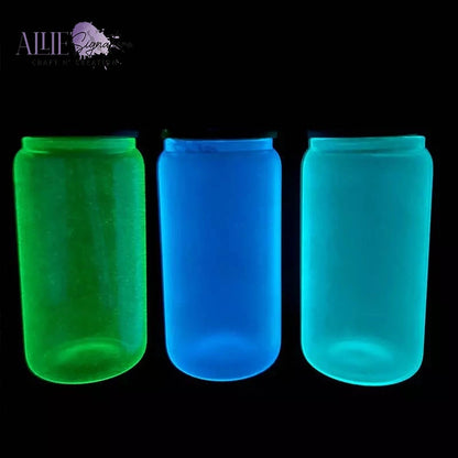 Sublimation Glow in The Dark Glass