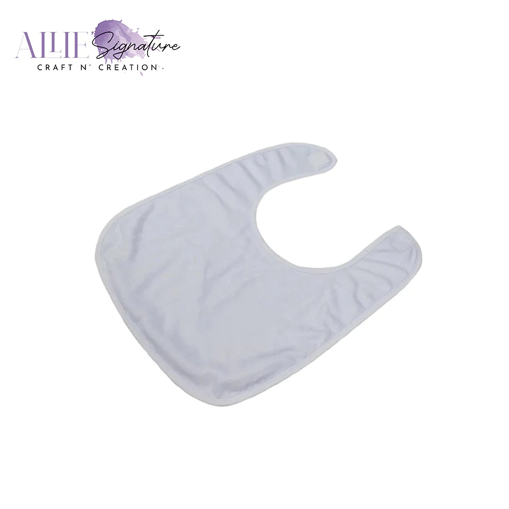 Sublimation Baby Bib - 100% Polyester 