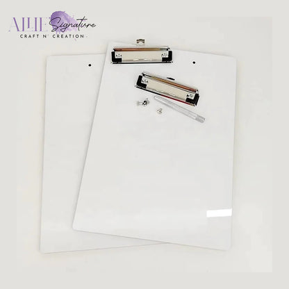 Sublimation Blank White MDF Hard Board Clipboard