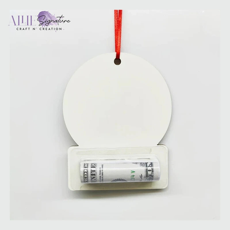 Sublimation Money Card MDF Blanks with Plastic Holder