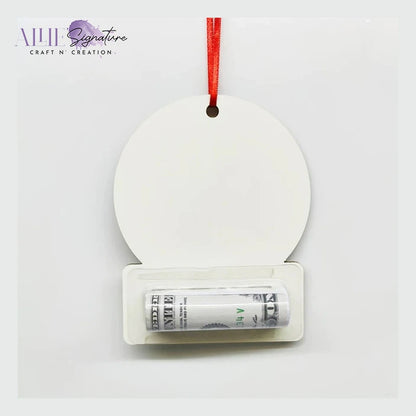 Sublimation Money Card MDF Blanks with Plastic Holder