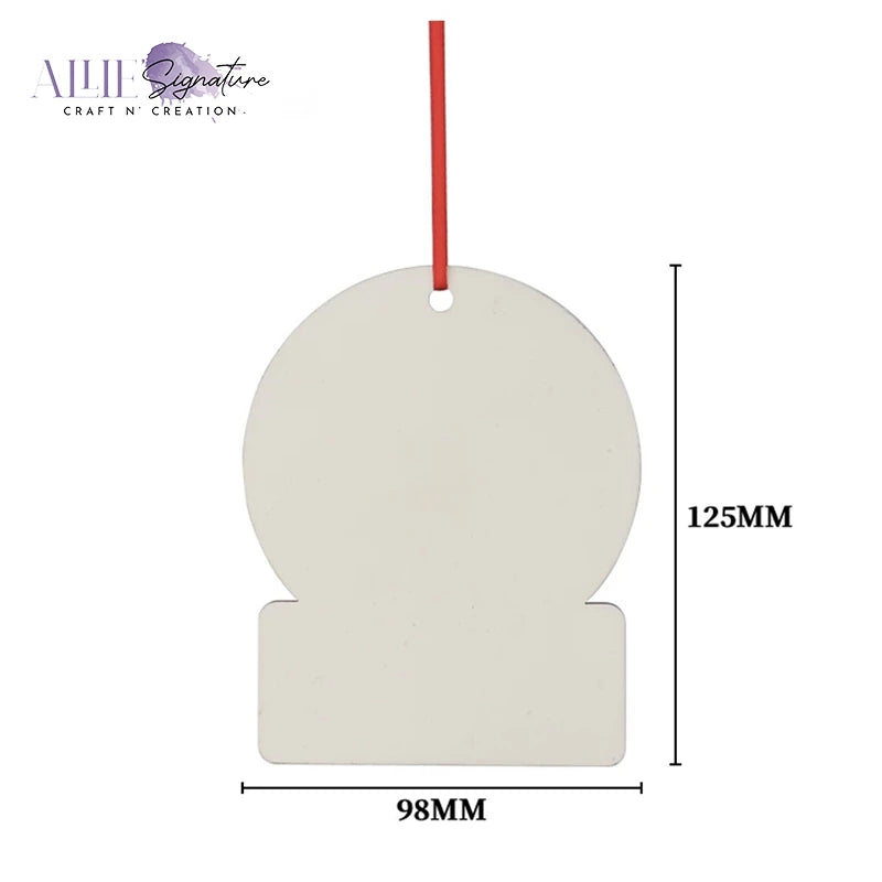Sublimation Money Card MDF Blanks with Plastic Holder