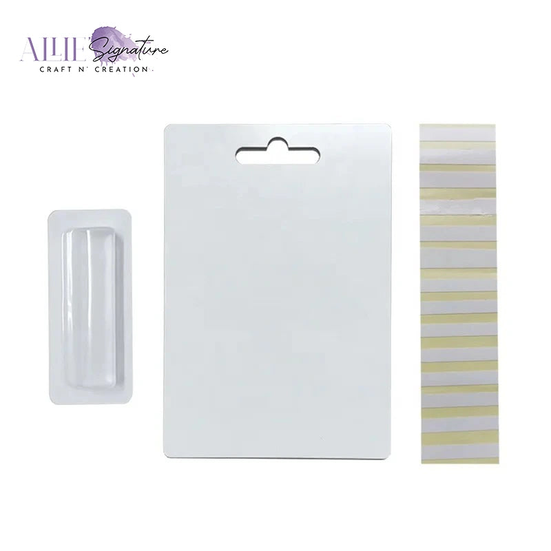 Sublimation Money Card MDF Blanks with Plastic Holder