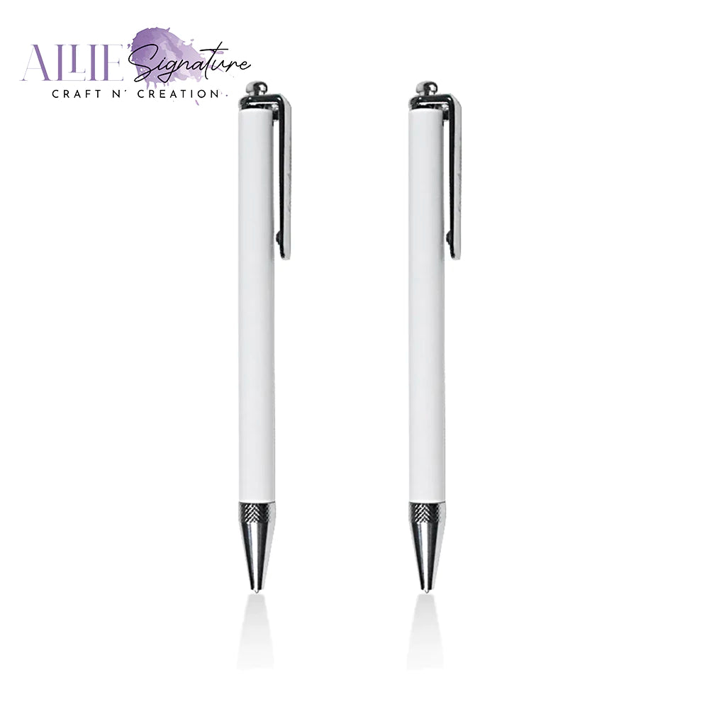 Sublimation Pen Blank with Heat Transfer Pens - Pack for 2