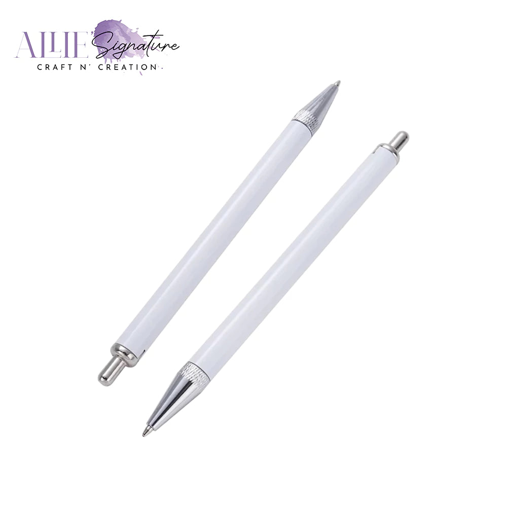 Sublimation Pen Blank with Heat Transfer Pens - Pack for 2