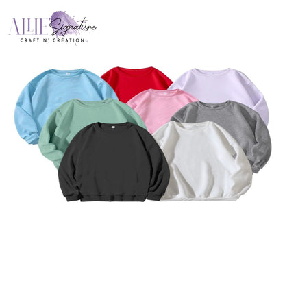 Wholesale Blank Crewneck Sublimation Sweatshirts