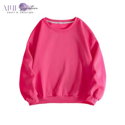 Wholesale Blank Crewneck Sublimation Sweatshirts